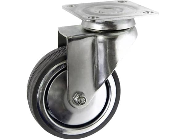Toolcraft TO-5137911, Svart, Krom, 70 kg, Gummi, 1 stykker, 8 cm