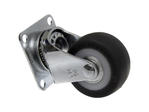Toolcraft TO-5137866, Musta, Metallinen, 50 kg, Kestomuovinen elastomeeri, 1 kpl, 5 cm