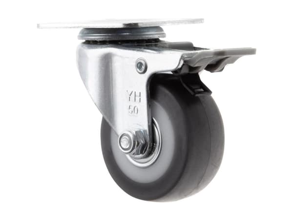 Toolcraft TO-5137869, Svart, Metallisk, 50 kg, Termoplastisk elastomer (TPE), 1 stykker, 5 cm