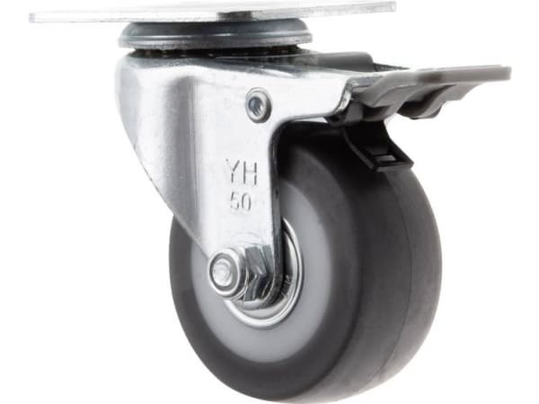 Toolcraft TO-5137869, Svart, Metallisk, 50 kg, Termoplastisk elastomer (TPE), 1 stykker, 5 cm