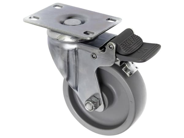 Toolcraft TO-5137938, Svart, Metallisk, 125 kg, Polypropylen (PP), 1 stykker, 10 cm