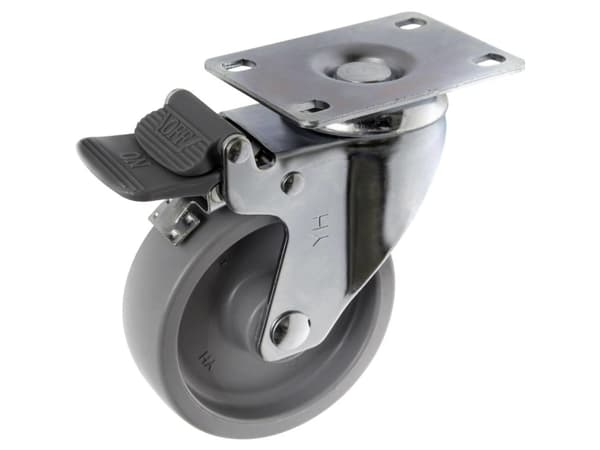 Toolcraft TO-5137938, Svart, Metallisk, 125 kg, Polypropylen (PP), 1 stykker, 10 cm