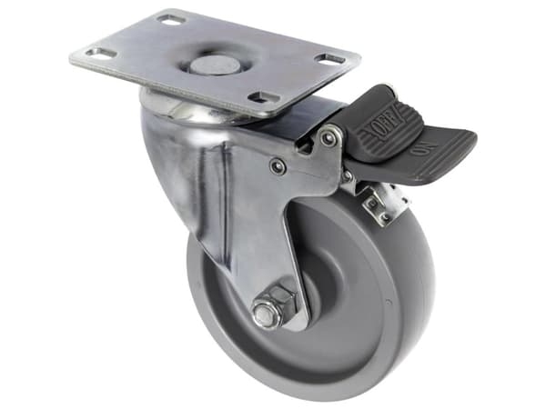 Toolcraft TO-5137938, Svart, Metallisk, 125 kg, Polypropylen (PP), 1 stykker, 10 cm