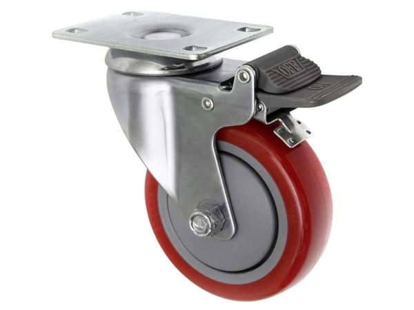 Toolcraft TO-5137956, Metallisk, Röd, 125 kg, 1 styck, 10 cm
