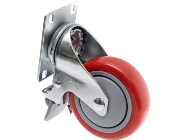 Toolcraft TO-5137956, Metallisk, Röd, 125 kg, 1 styck, 10 cm