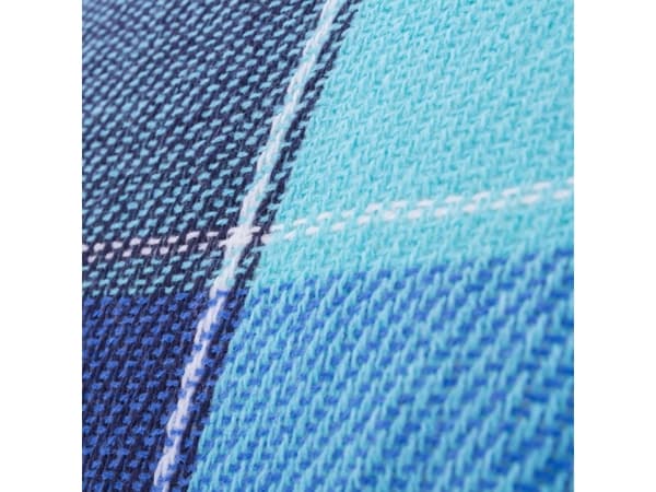 Spokey Picnic Flannel, 150 x 180 cm, Blå, Mønster, Polyvinylklorid (PVC), 380 mm, 230 mm