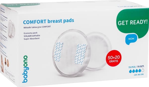 Babyono 296-ammeinnlegg KOMFORT 50 + 20 GRATIS