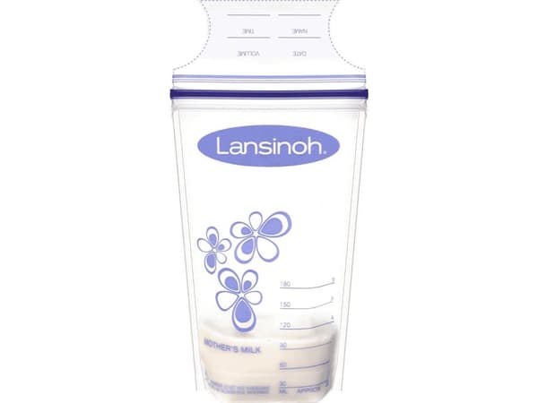Lansinoh Matpåsar lila 25x180ml (LAN003)