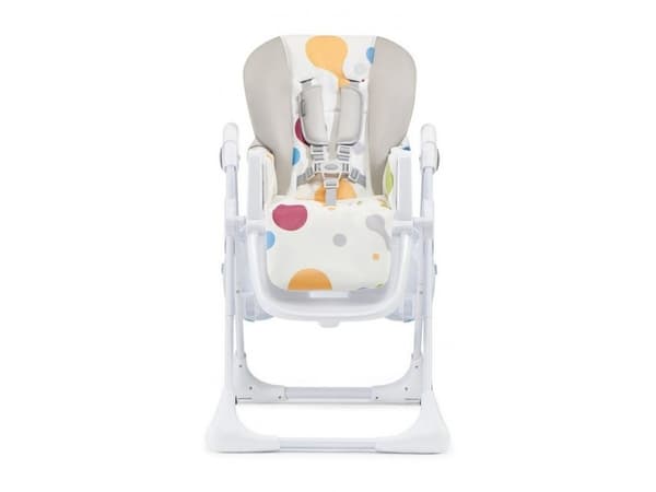 Kinderkraft YUMMY, Monikäyttöinen syöttötuoli, kova istuin, Monivärinen, Yksivärinen, 5-pinttinen, Tekonahka