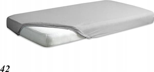 TERRY CLOTH BED SHEET WITH ELASTIC 70X140-GREY 40 TERRY CLOTH-GREY