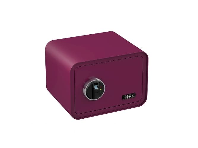 BASI mySafe 350, Fristående kassaskåp, Bär, Elektronisk, Fingeravtrycksläsare, Batteri, AA, 350 mm