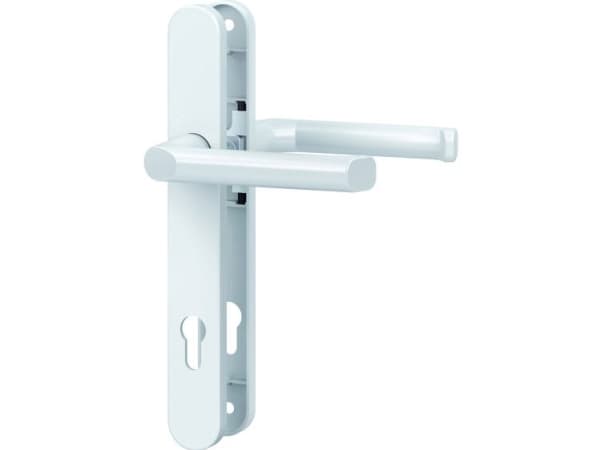 BASI 7830-0109, Passasjespak, Inne & Ute, Hvit, Aluminium, 32 mm, 249 mm