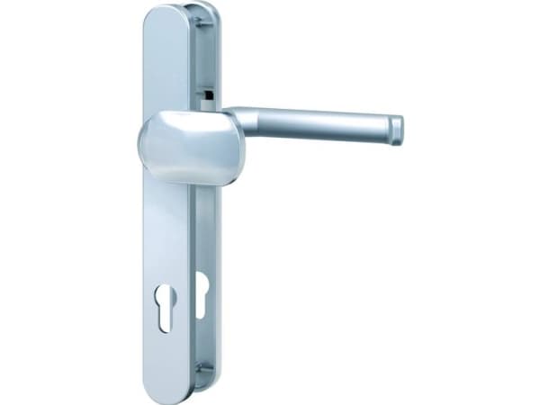 BASI 7835-0107, Dørkule uten låsefunksjon, Inne & Ute, Rustfritt stål, Aluminium, 32 mm, 249 mm