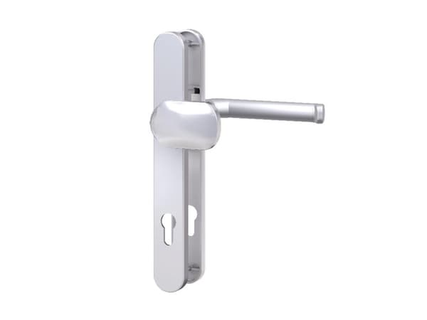BASI 7835-0107, Dørkule uten låsefunksjon, Inne & Ute, Rustfritt stål, Aluminium, 32 mm, 249 mm