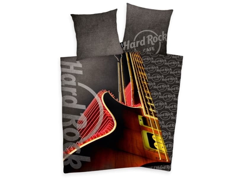 Hard Rock Guitar Sengetøj - 100 procent bomuld