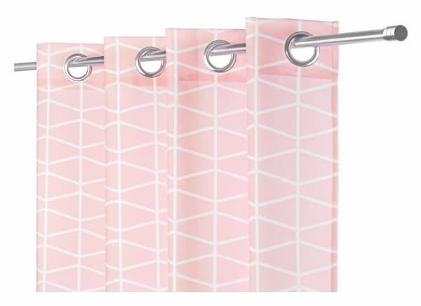 Tuckano 5901443111573, Panel, Rosa, Mönstrad, Polyester, Öljett, Symmetriskt mönster