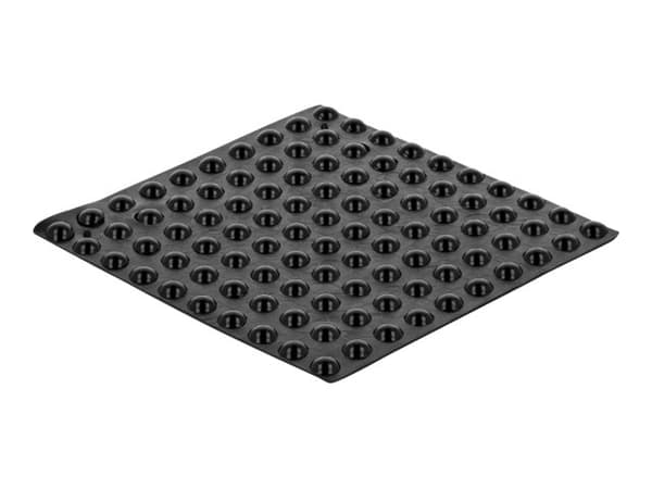 DeLOCK 18306, Musta, Kestomuovinen elastomeeri, Pyöreä, 5 mm, 2 mm, 100 kpl