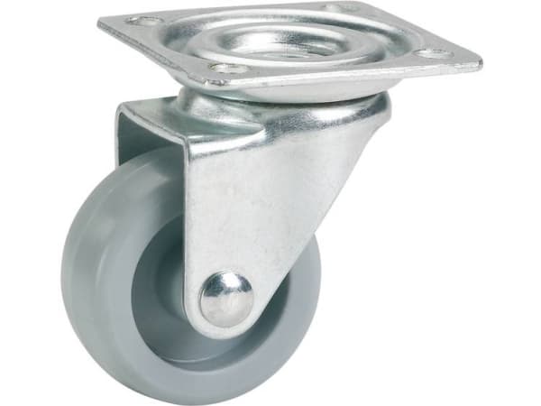 Dörner + Helmer 790140C, Harmaa, Metallinen, 40 kg, Muovi, 1 kpl, Terästä, Liukulaakeri