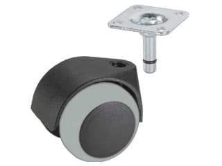 Dörner + Helmer 761101, Svart, Grå, Parkett, 30 kg, Termoplastisk elastomer (TPE), 1 styck, Plast