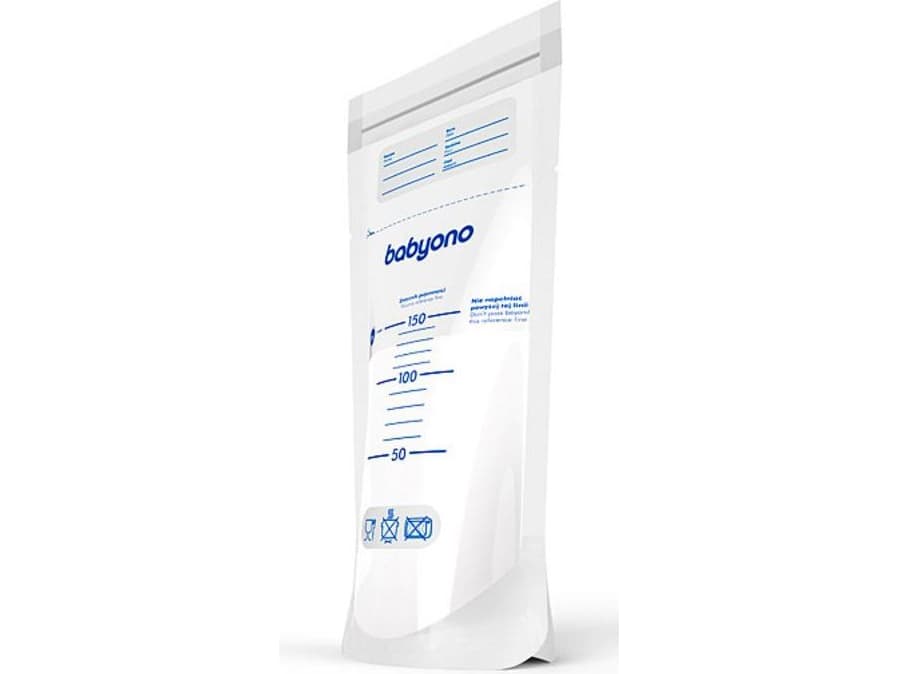 Babyono White food bag 20x150ml