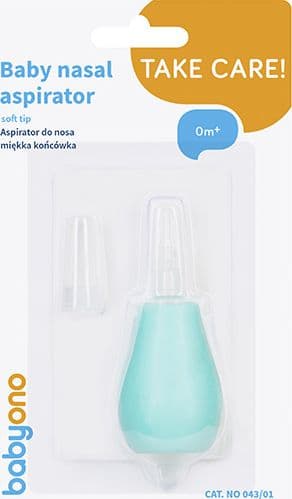 BabyOno Aspirator do nosa miętowy 043/01