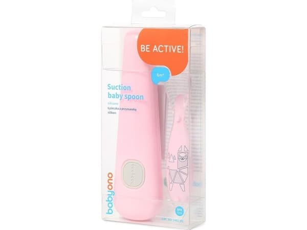 Babyono Spoon for children with suction cup (1461/01)