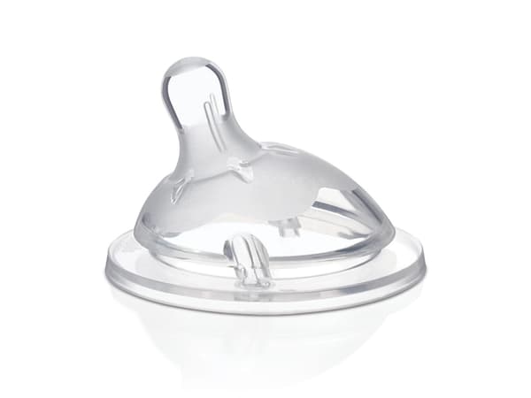 Chicco 00081011100000, Rund, Treg strømning, Anti-kolikkventil, 1 stykker