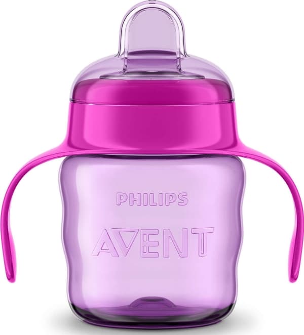 Philips Avent Premium non-spill cup 200ml pink (SCF551/03)