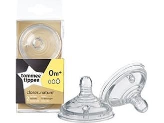 Tommee Tippee Easi-Vent Sauger, Rund, Långsamt flöde, 2 styck