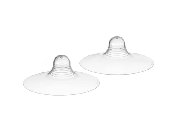 Tommee Tippee Nipple Shields, Brystskjold, Rund, Silikon, Gjennomsiktig, 2 stykker