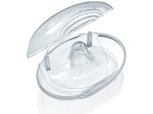 Tommee Tippee Nipple Shields, Brystskjold, Rund, Silikon, Gjennomsiktig, 2 stykker