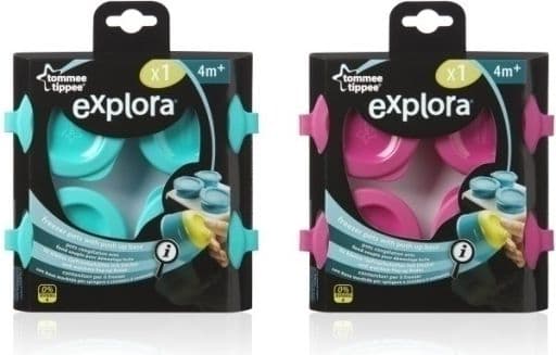 Tommee Tippee Mat frysebeholder rosa 4x60ml (TT0264)