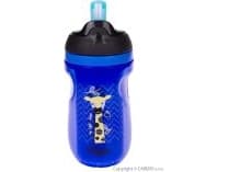 Tommee Tippee Active Straw, Kopp med sugerør, Blå, Plast, 260 ml