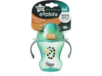 Tommee Tippee Trainer Sippee Cup, Juomamuki, 6 kuukautta, Vihreä, Muovi, Poika, 230 ml