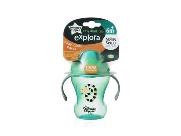 Tommee Tippee Trainer Sippee Cup, Juomamuki, 6 kuukautta, Vihreä, Muovi, Poika, 230 ml