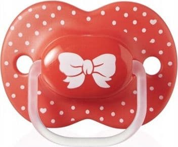 Tommee Tippee Pacifier LITTLE LONDON GIRL red-white (43341150)