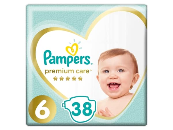 PAMPERS diapers Premium Care Size 6 13kg+ 38 pcs. 81765779