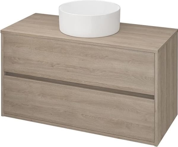 Cersanit Servantskap Crea 99,4 cm eik (5902115724381)