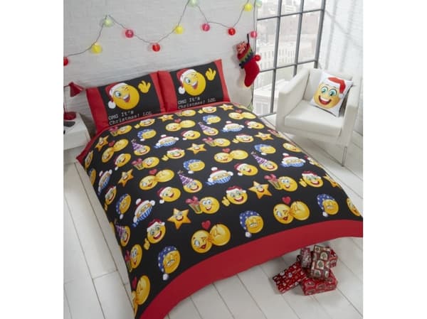 Jule Sengetøj ''OMG Det er jul! LOL'' til dobbeltdyne, 220x230cm