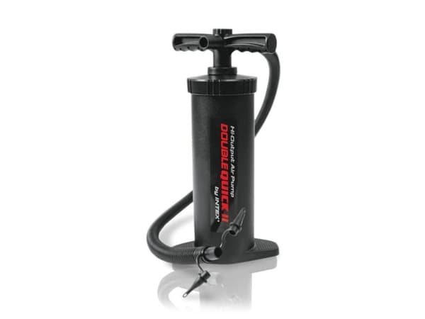 PUMPE INTEX DOUBLE QUICK HÅNDPUMPE