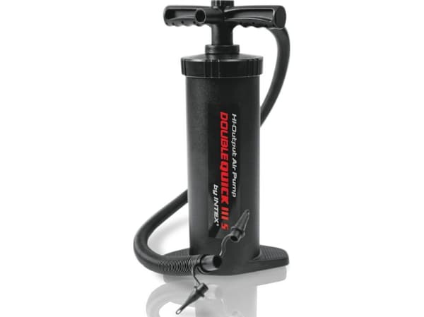 PUMPE INTEX DOUBLE QUICK HÅNDPUMPE