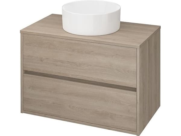 Cersanit Crea servantskap 79,4cm eik (5902115724367)