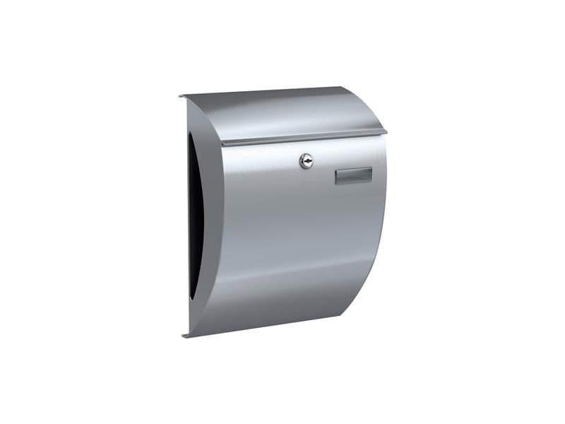 Postkasse Basi BK 2000 Rustfrit stål Nøglelås