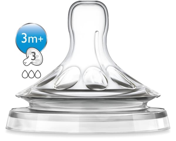 Philips AVENT Natural-tutti SCF653/27, Koliikkia ehkäisevä venttiili