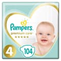 Miniatyrbild 1 av 5: Pampers Premium Care Blöjor Storlek 4, 8-14kg, 104st.