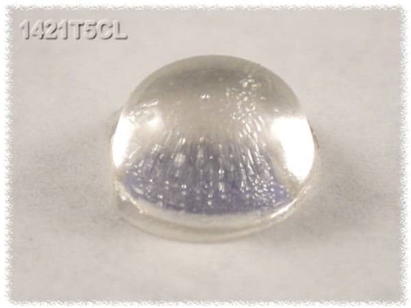 Hammond Electronics 1421T5CL Chassifot Självhäftande, rund Natur (Ø x H) 11,1 mm x 5 mm 24 st
