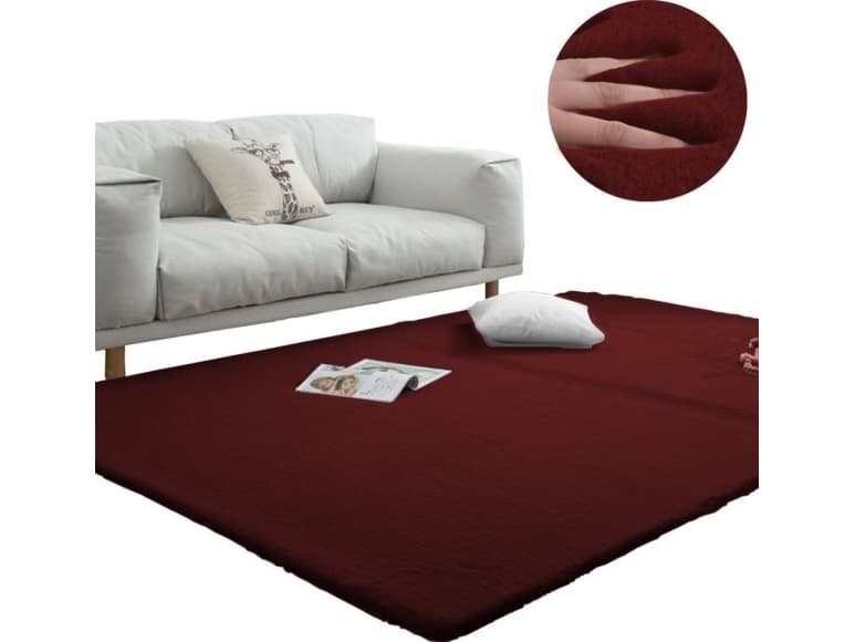 Strado Room carpet Rabbit Strado 120x170 WineRed (Dark Red) universal