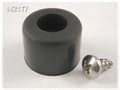 Miniatyrbilde 1 av 2: Hammond Electronics 1421T7 Chassisfod Selvklæbende, Rund Sort (Ø x H) 19 mm x 12.7 mm 24 stk