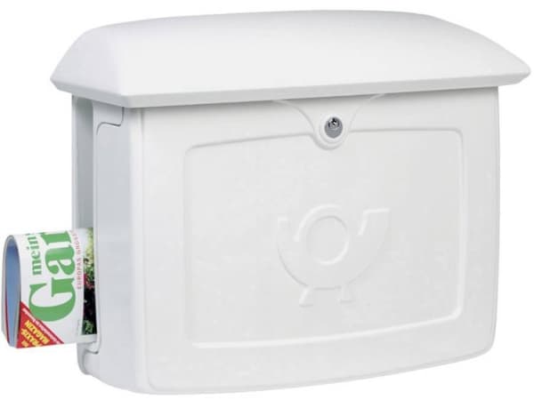 Burg Wächter 18350 MALMÖ 889 W Postkasse Plastic Hvid Nøglelås