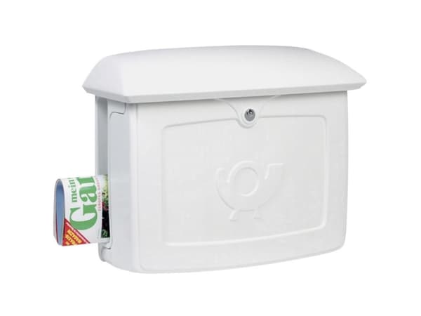 Burg Wächter 18350 MALMÖ 889 W Postkasse Plastic Hvid Nøglelås